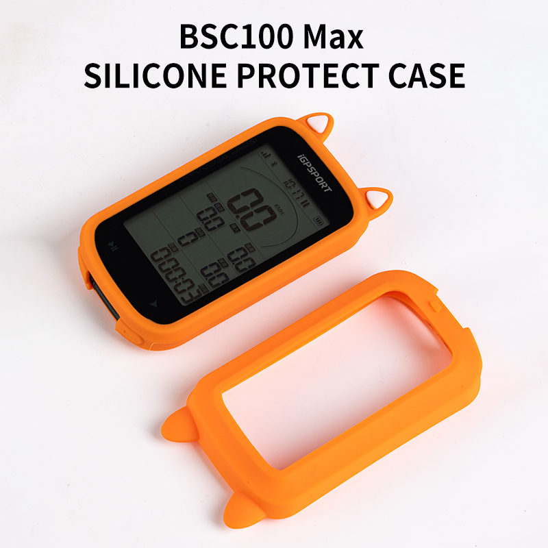 Bike Computer Gps - IGPSPORT BSC100Max용 실리콘 보호 커버 GPS