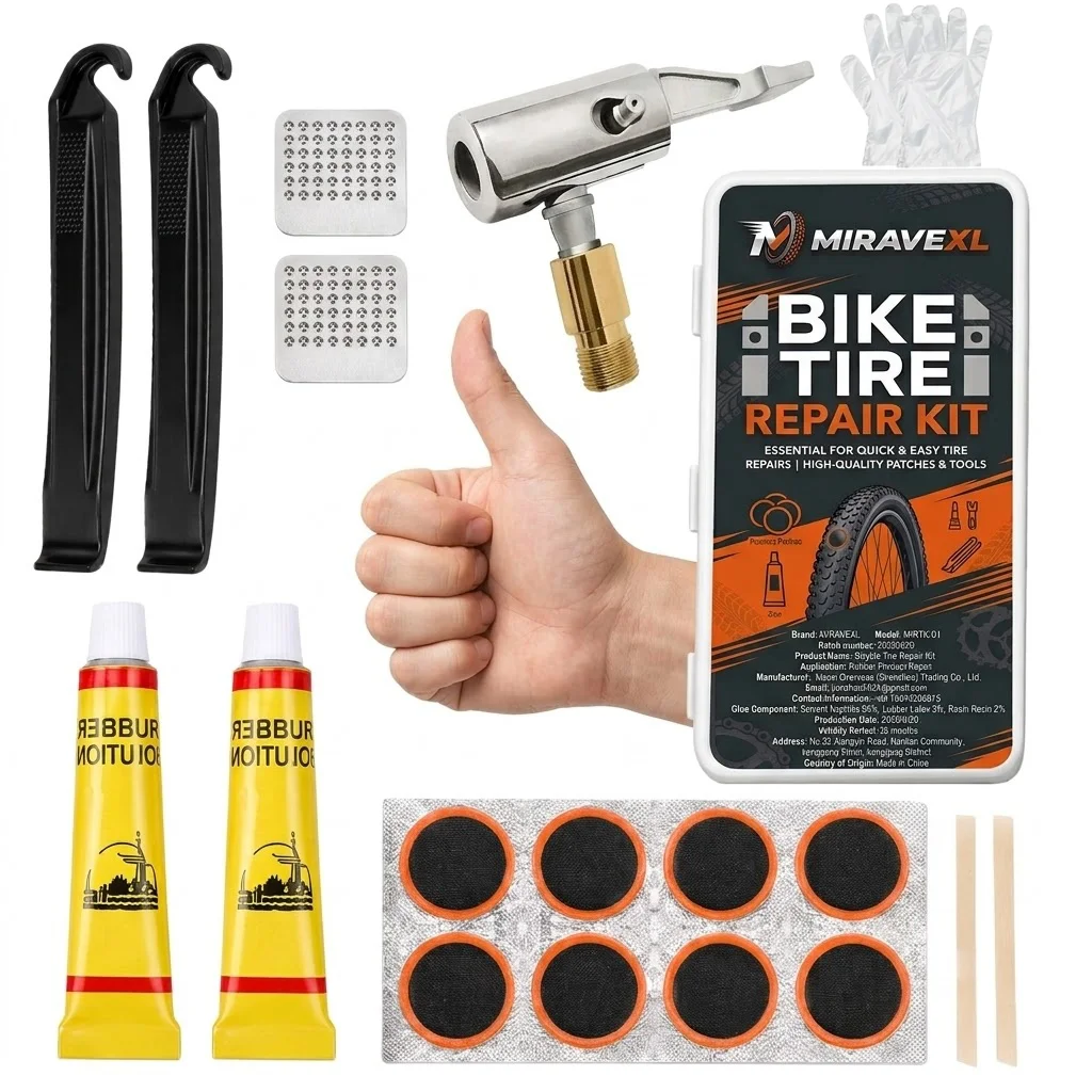 Bicycle Repair Kit - MIRAVEXL 자전거 타이어 수리 키트 전문