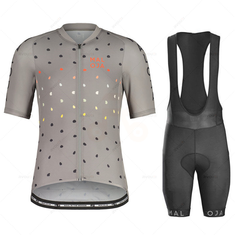 Cycling Gear Leaderboard - Maloja-반팔 사이클링 의류 세트, 자전거 의류,