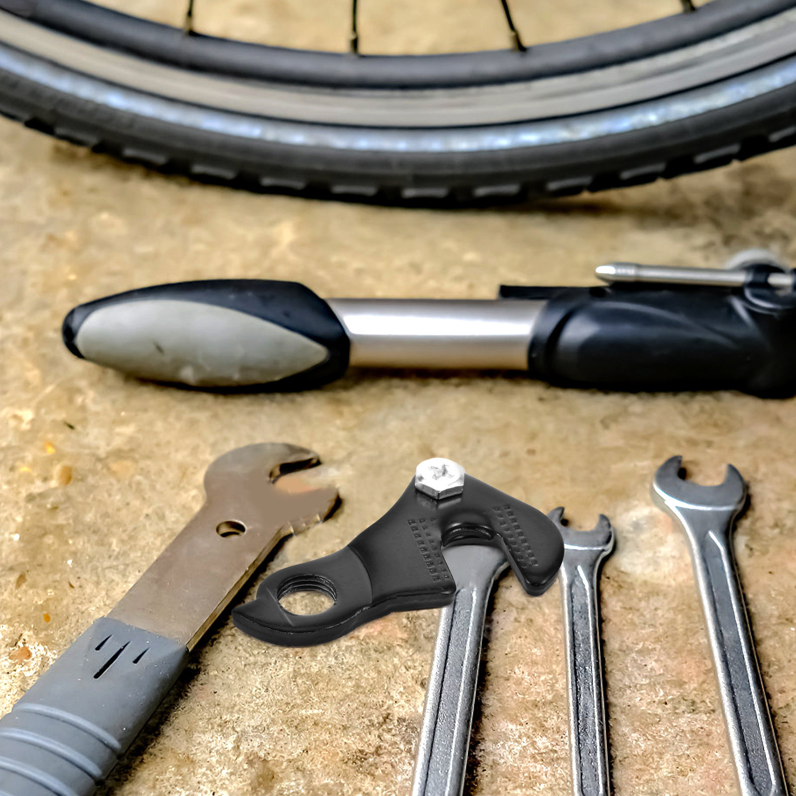 Road Cycling Essential Gear - 자전거 뒷변속기 행어 철제 프레임 테일
