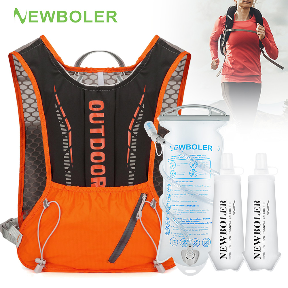 Cycling Gear Backpack - NEWBOLER 야외 스포츠 러닝 백 통기성