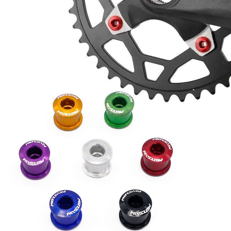 Cycling Gear Parts - 체인 링 볼트 알루미늄 단일 이중