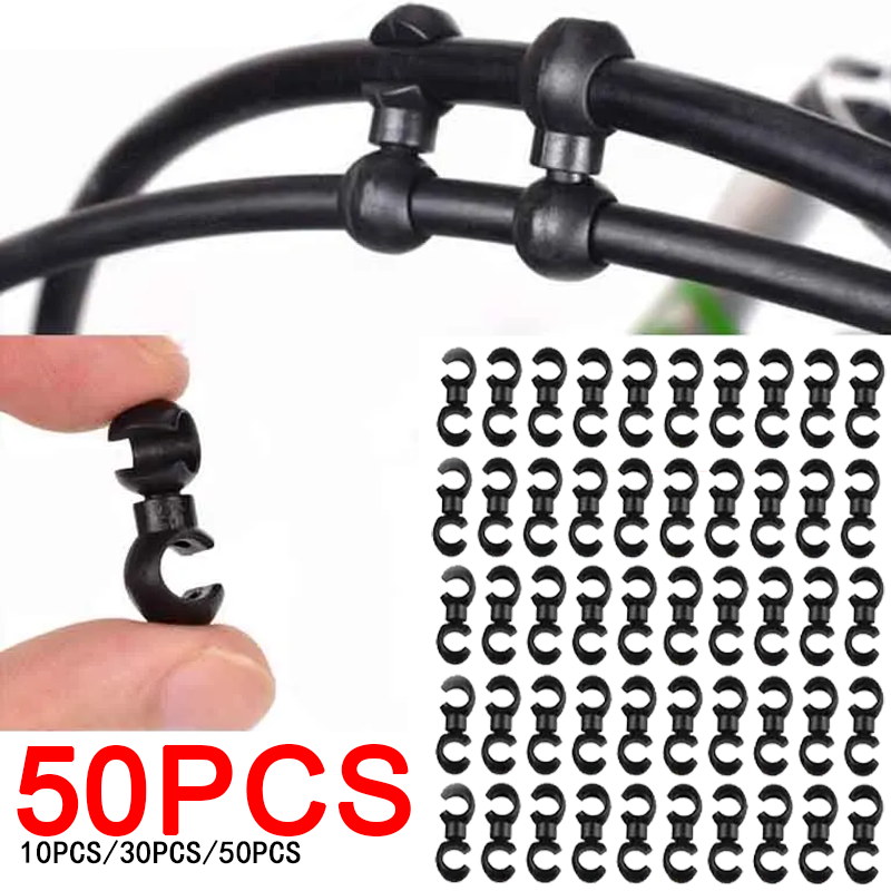 Cycling Gear Parts - 회전식 MTB 브레이크 케이블 클립 자전거