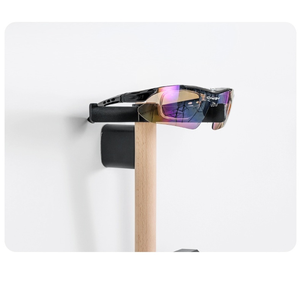 Cycling Gear Wall Mount - 헬멧, 사이클링 컴퓨터, 안경을 유연하게 정리할