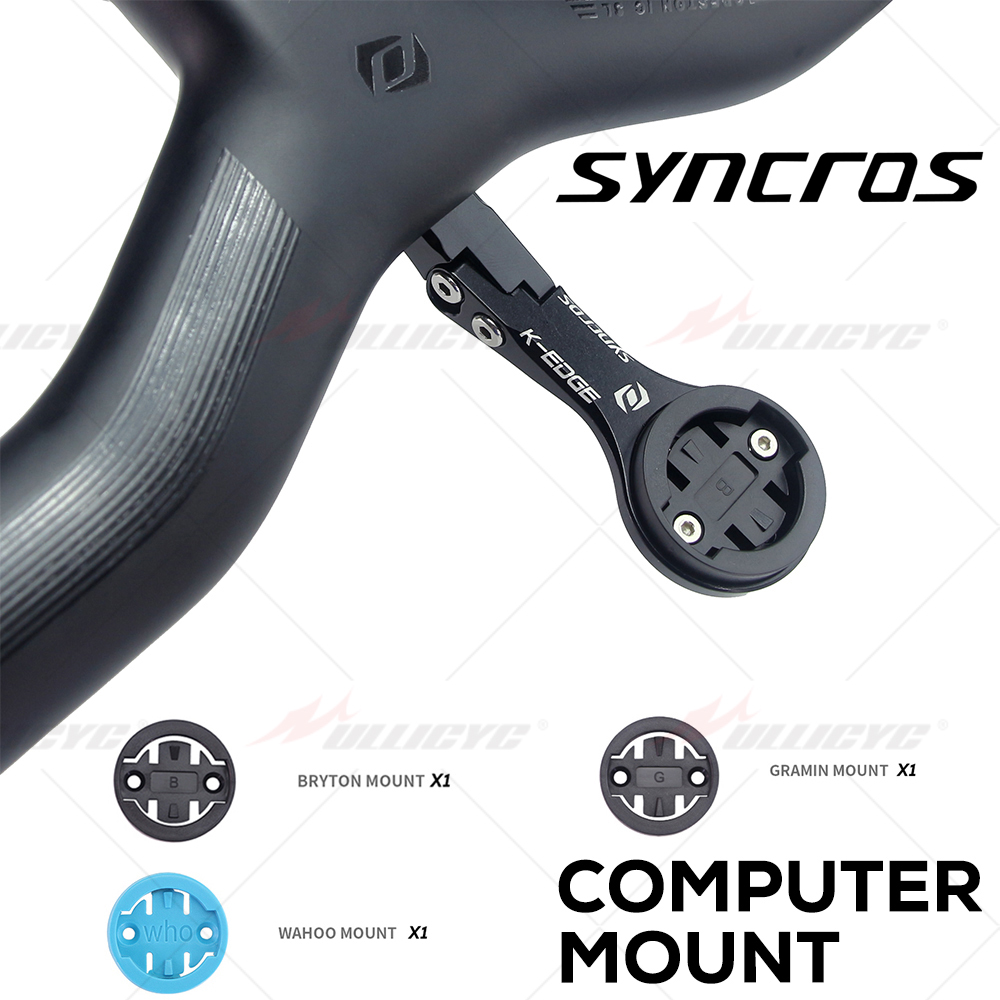 Bike Computer Gps - SYNCROS ADDICT RC 통합 핸들바 컴퓨터