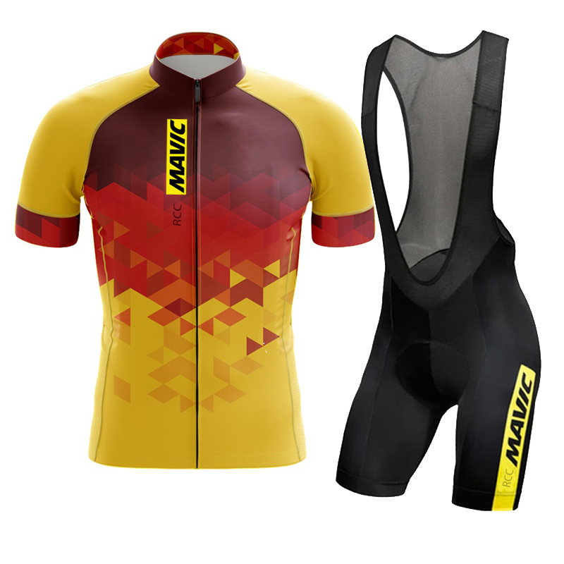 MAVIC 남성용 반팔 사이클링 세트, 철인 3 종 경 - Cycling Gear Leaderboard 리뷰 및 가격