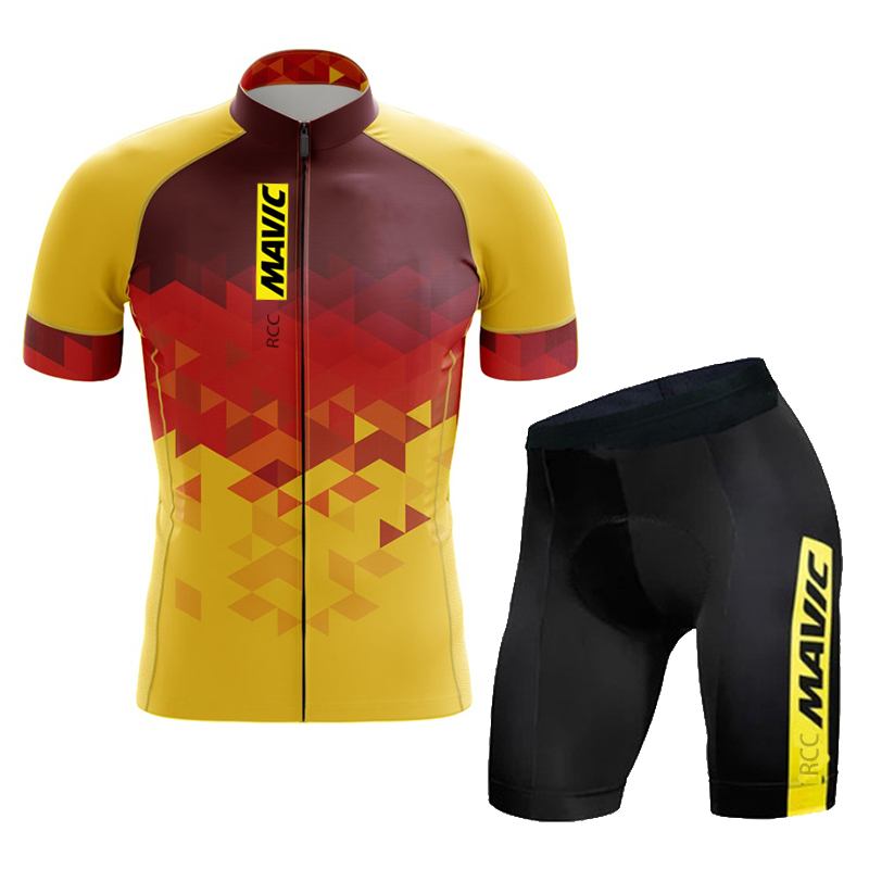 MAVIC 남성용 반팔 사이클링 세트, 철인 3 종 경 - Cycling Gear Leaderboard 리뷰 및 가격