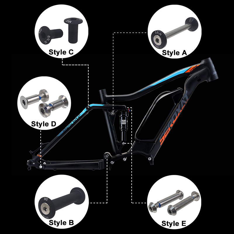 HEPPE 전기 자전거 프레임 볼트 전자 자전거 나사  - Cycling Gear Parts 리뷰 및 가격