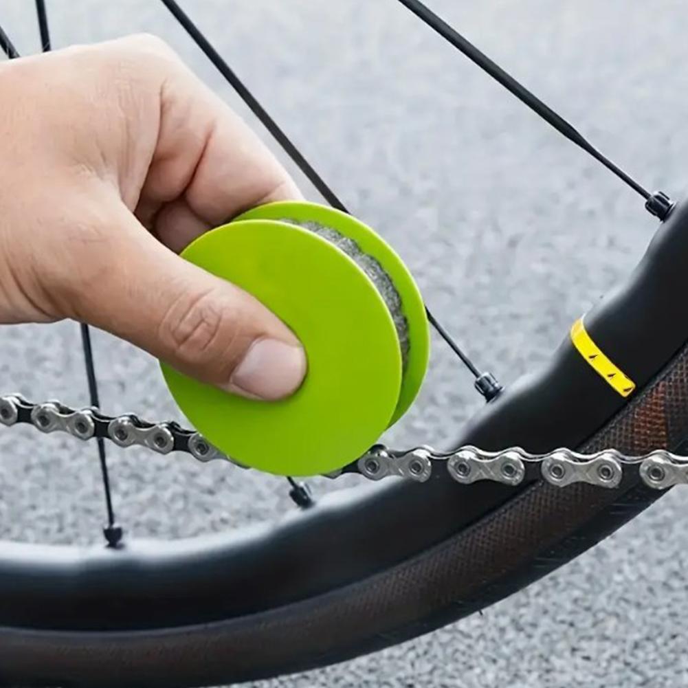 휴대용 자전거 체인 오일러 롤러 윤활제 루브 디스크 자 - Cycling Gear Parts 리뷰 및 가격