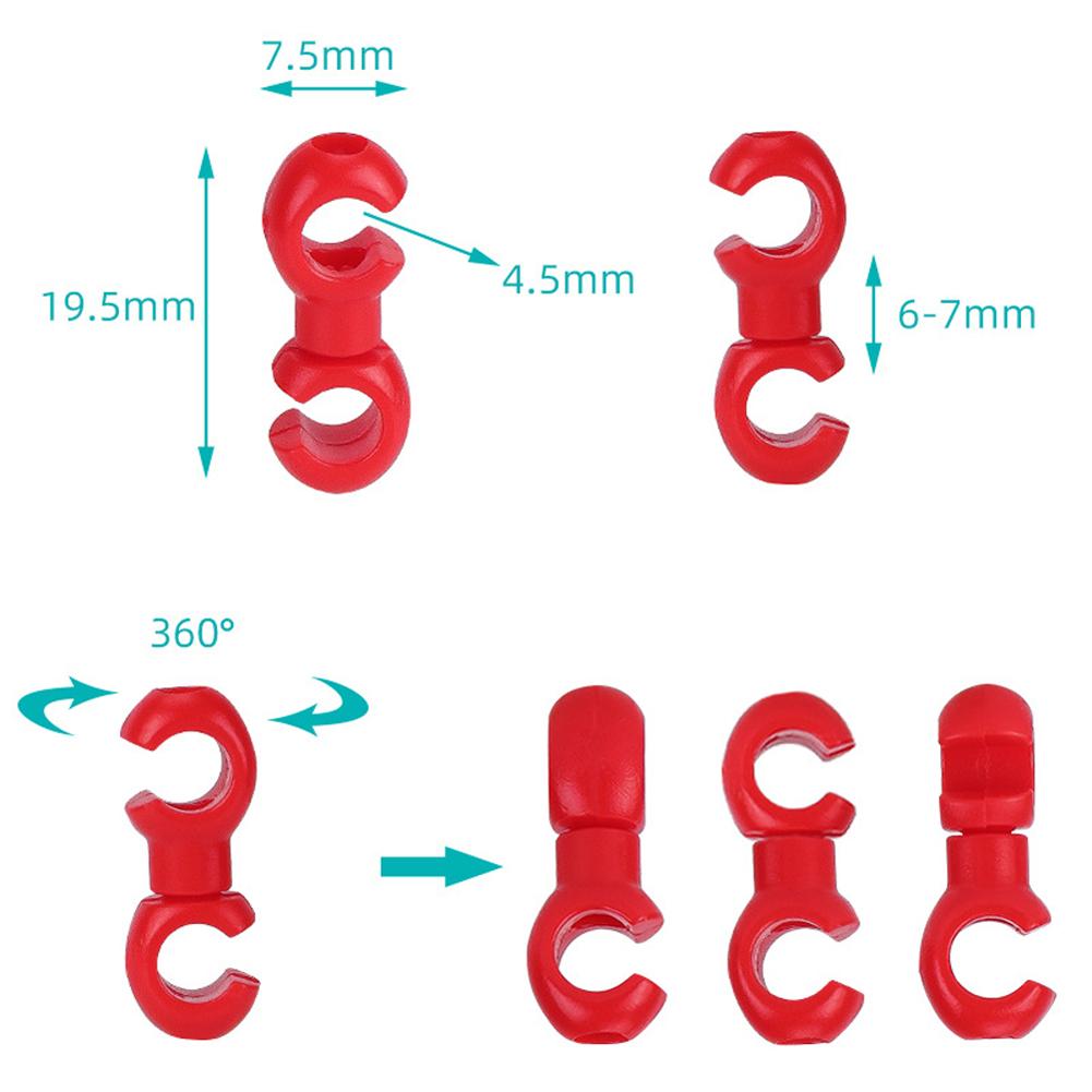 10개 자전거 케이블 클립 자전거 변속기 케이블 버클  - Cycling Gear Guide 리뷰 및 가격