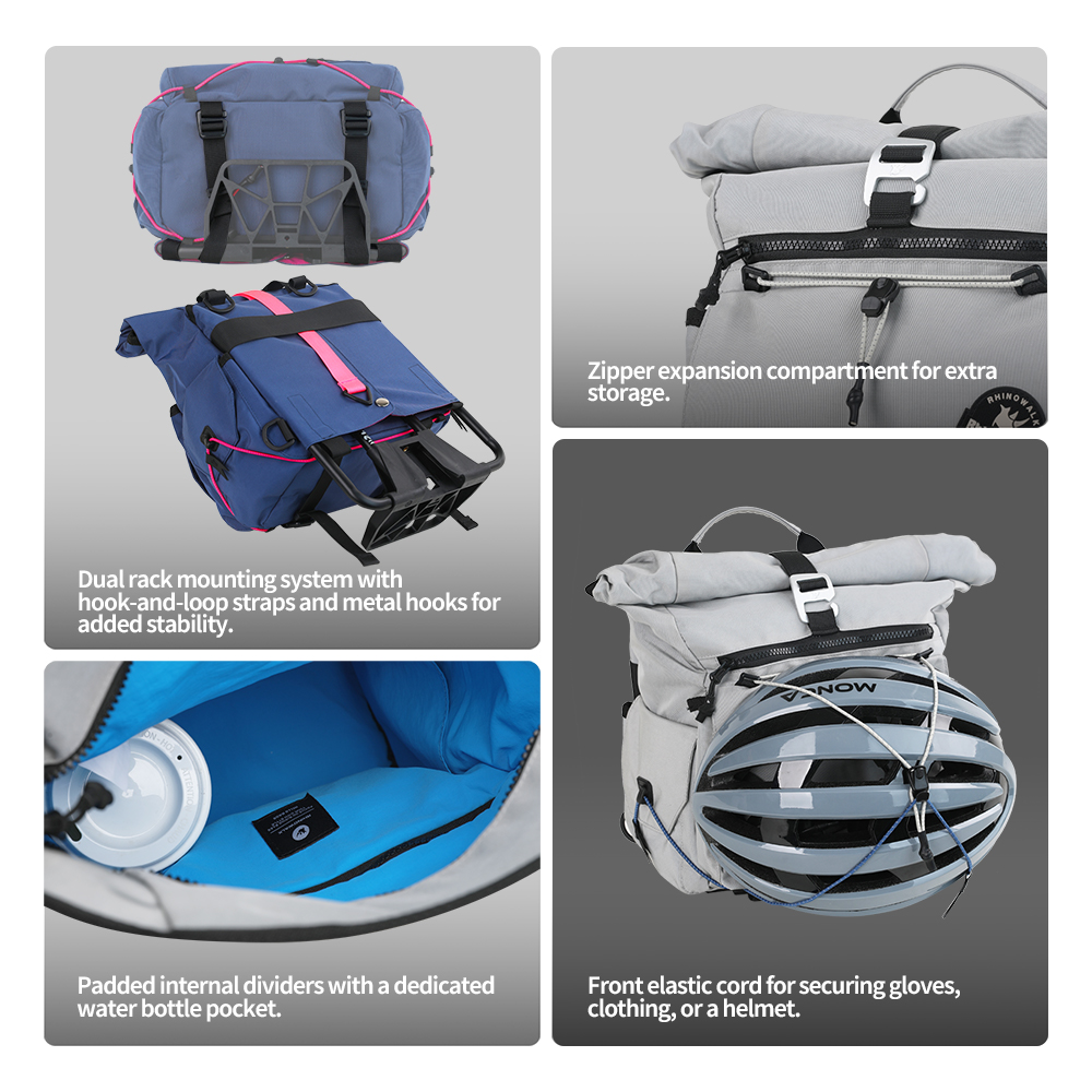 Rhinowalk 자전거 핸들바 가방 앞바구니 배낭 보 - Cycling Gear Backpack 리뷰 및 가격