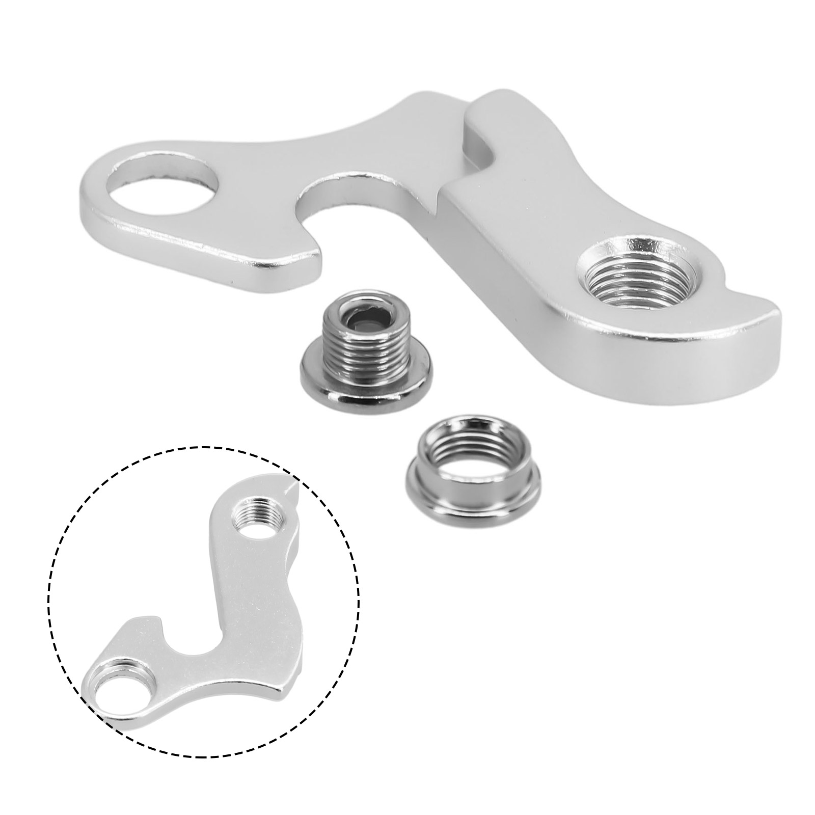 MTB Derailleur Hanger 금속 교체 실버 - Quality Cycling Gear 리뷰 및 가격