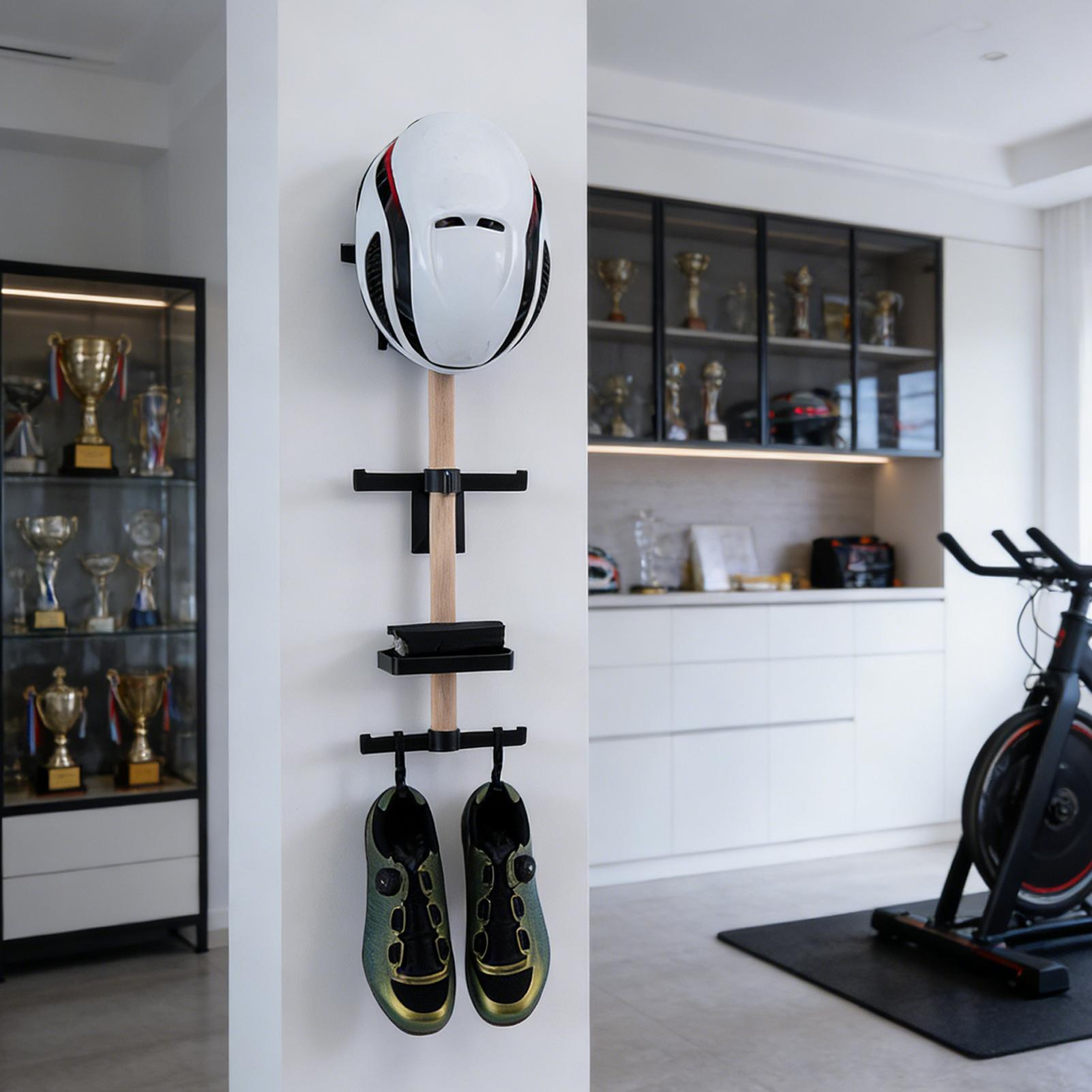 수직 자전거 기어 정리대, 벽걸이형 자전거 액세서리,  - Cycling Gear Wall Mount 리뷰 및 가격