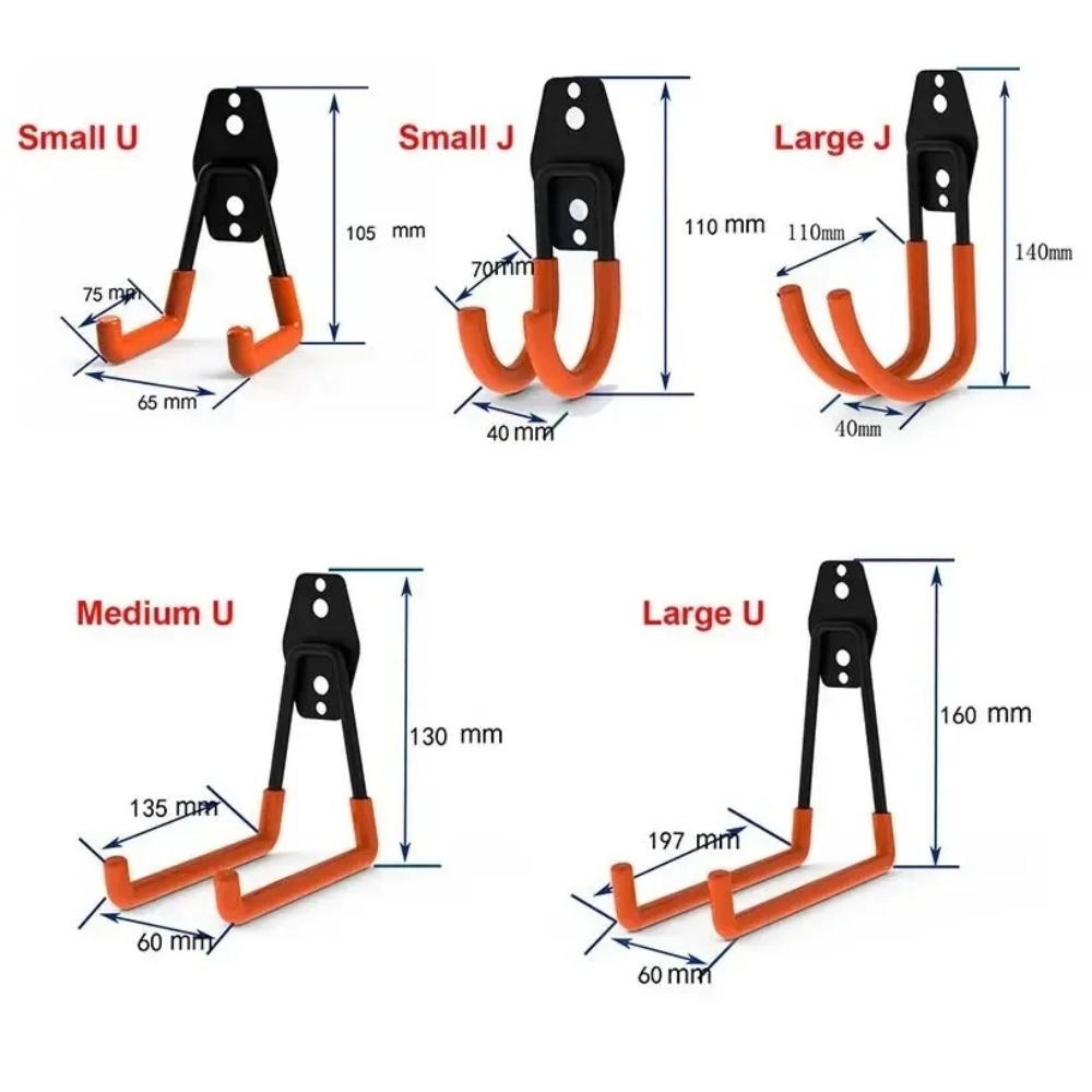 헤비 듀티 메탈 자전거 벽걸이 후크 차고 정리함 자전거 - Cycling Gear Wall Hanger 리뷰 및 가격