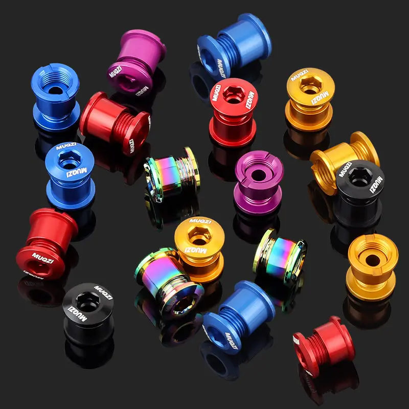 체인 링 볼트 알루미늄 단일 이중 체인 링 나사 산악  - Cycling Gear Parts 리뷰 및 가격