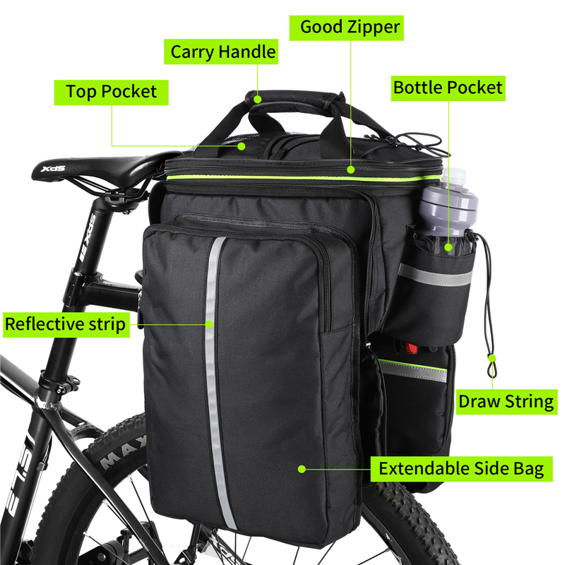 서쪽 자전거 3 in 1 방수 자전거 트렁크 가방 MT - Cycling Gear Backpack 리뷰 및 가격
