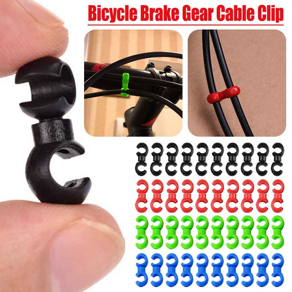 10pc S 후크 자전거 시프트 기어 케이블 버클 가이 - Cycling Gear Guide 리뷰 및 가격