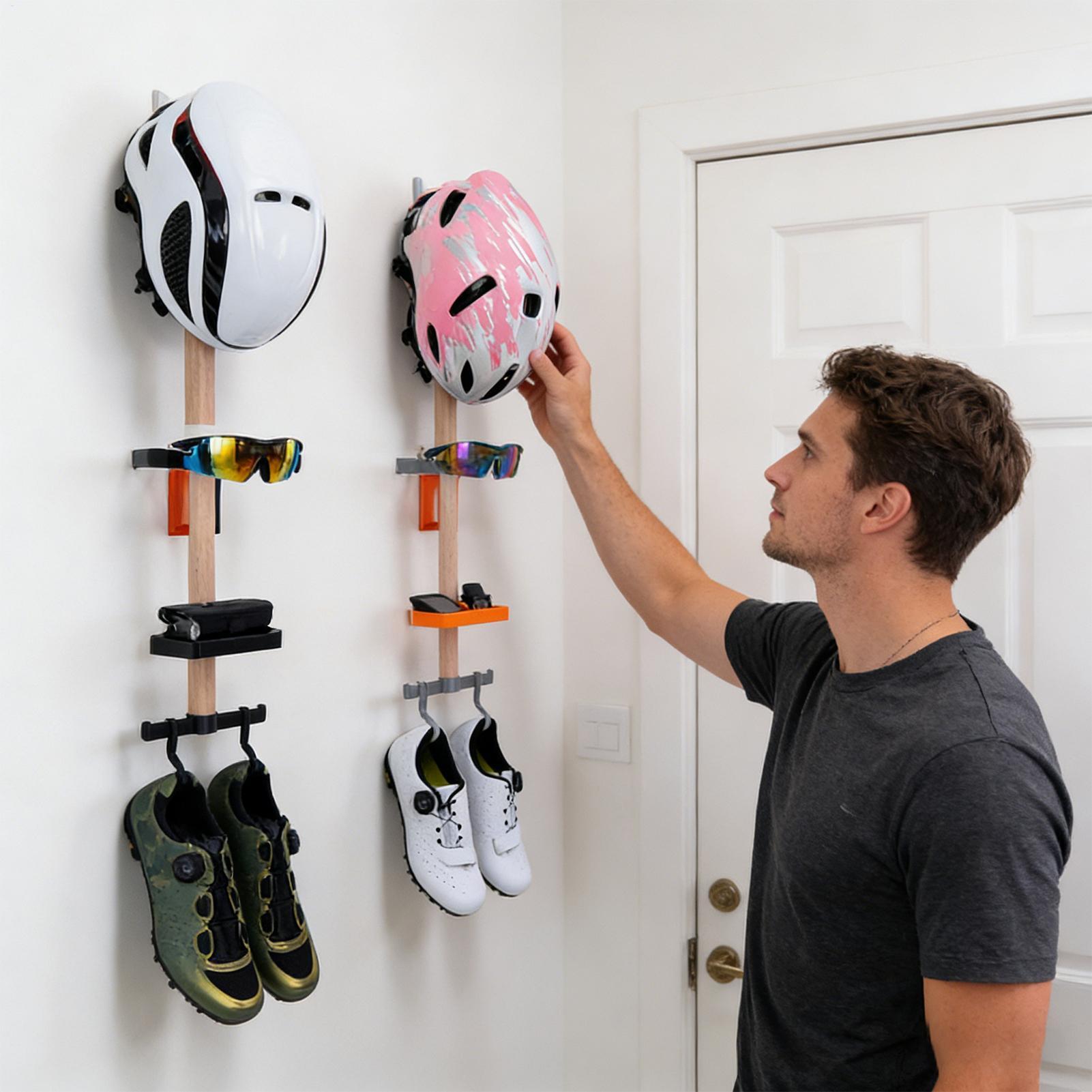 수직 자전거 기어 정리대, 벽걸이형 자전거 액세서리,  - Cycling Gear Wall Mount 리뷰 및 가격