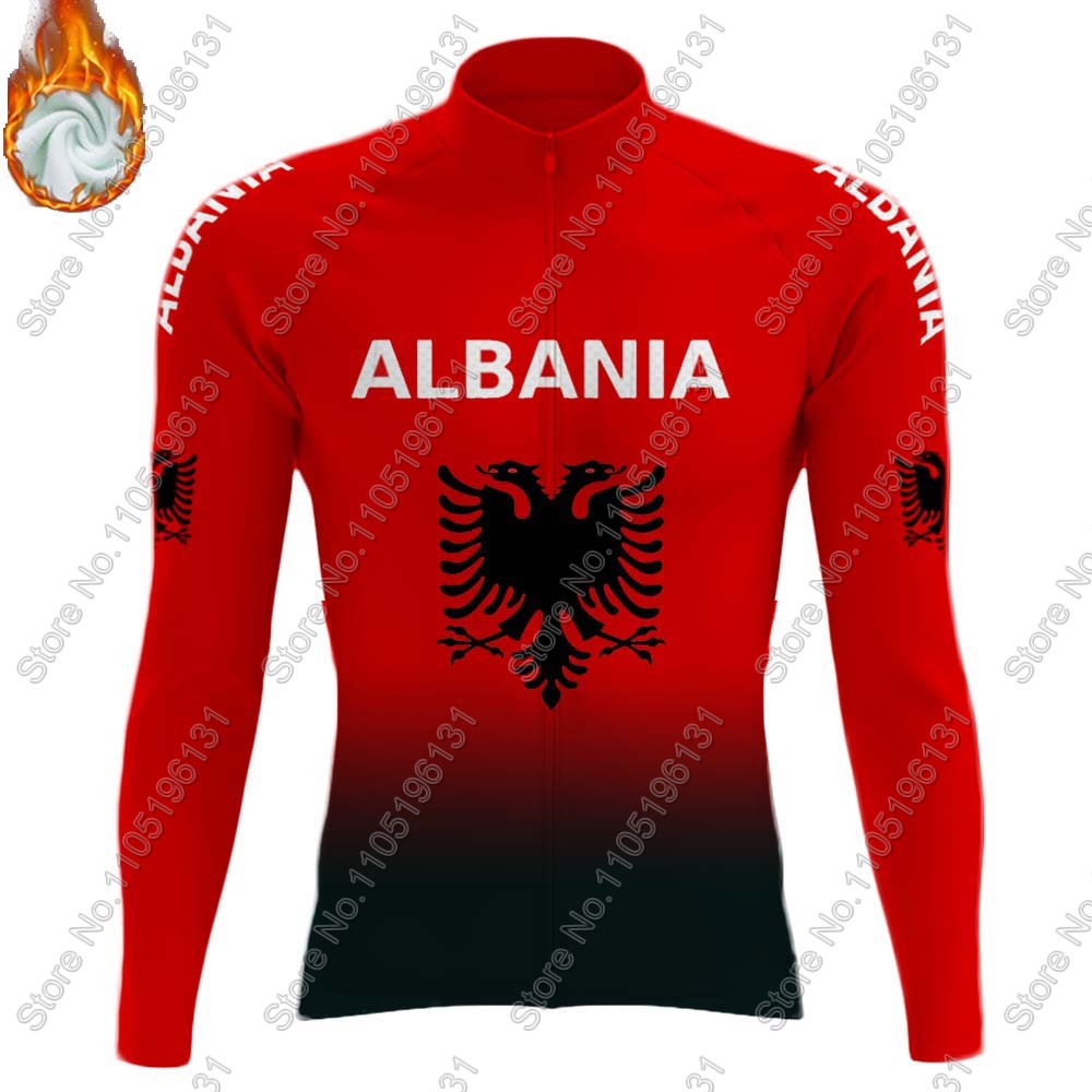 알바니아 국가대표팀 2026 사이클링 저지 세트 긴팔  - Cycling Gear Leaderboard 리뷰 및 가격
