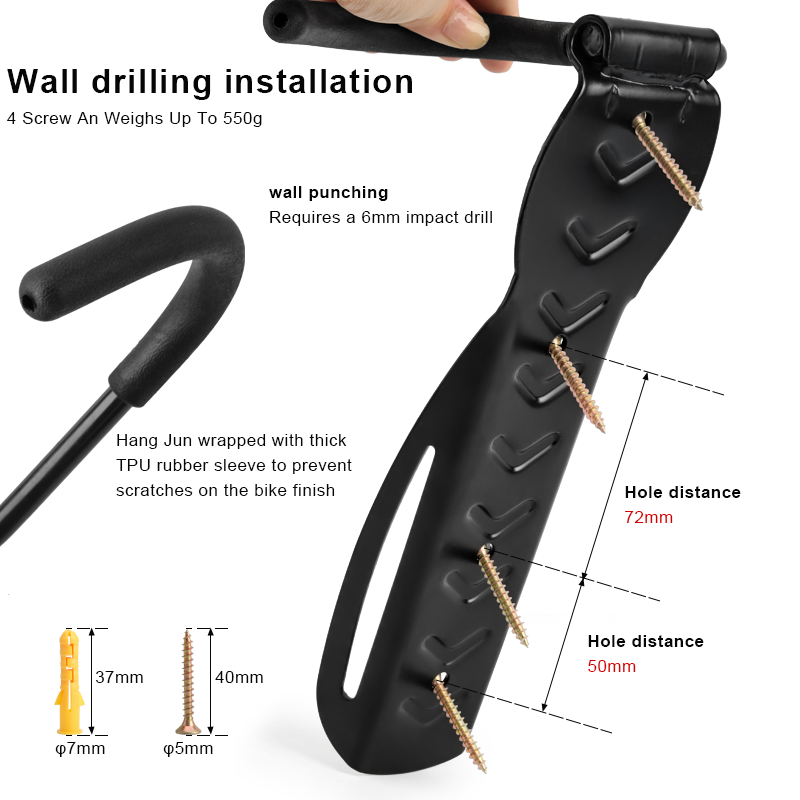 자전거 스탠드 벽걸이형 자전거 거치대 브래킷 MTB 보 - Cycling Gear Wall Organizer 리뷰 및 가격